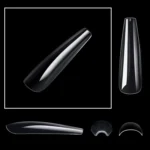 240 PCS/Box Thin Soft Transparent Nail Pieces - Image 2