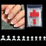 Plum Blossom Crescent Art Nail Extension Nail Plate