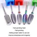 Tungsten Steel Nail Polishing And Polishing Head Nail Art Tools - Image 3