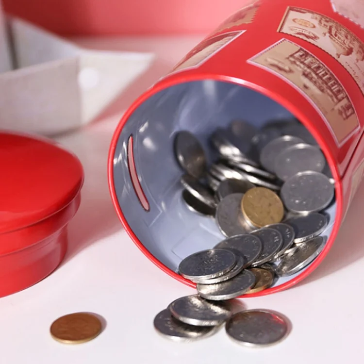 TBD0602741501_B5.webp Retro Metal Wrought Iron Mailbox Piggy Bank Children Gift Ornaments - Image 6