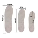 A210612 1 Pair TPE+GEL Insole Men and Women Honeycomb Shock Absorption Insole,Size: - Image 3