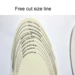 5 Pairs Spring and Summer Men and Women Breathable Shock-absorbing Latex Non-woven Insole - Image 4