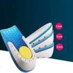 Silicone Honeycomb Shock Absorption TPE Heel Protection Pad Heightening Insole - Image 2