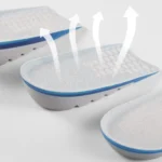 Silicone Honeycomb Shock Absorption TPE Heel Protection Pad Heightening Insole - Image 4