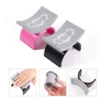 Portable Detachable Nail Art U-shaped Silicone Hand Pillow, Color: - Image 2