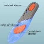 TPE GEL Sports Insole Shock-absorbing Sweat-absorbing Running Insole - Image 4