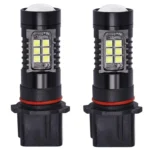 1pair Automotive High-Power LED White Light Fog Lamp
