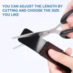 6 PCS U-shaped Iron Tube Dining Table Foot Cover Office Computer Chair Leg Protector - Image 4