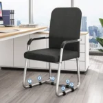 6 PCS U-shaped Iron Tube Dining Table Foot Cover Office Computer Chair Leg Protector - Image 5