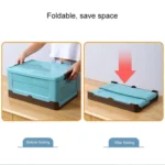 Foldable Book Box Plastic Storage Box - Image 3