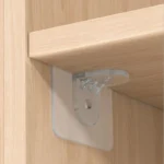 4pcs /Set Simple Firm Load Bearing Wardrobe Layered Partition Bracket, Size: - Image 4