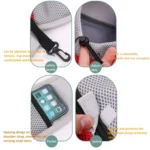 Pet Bag Widened Shoulder Strap Breathable Messenger Cat Bag,Size: - Image 5