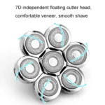 Shaver Replaceable Washable Double Ring Knife Mesh Floating Head - Image 6