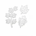 Leaves Hand Scrapbooking Embossing Cutting Die - Image 2