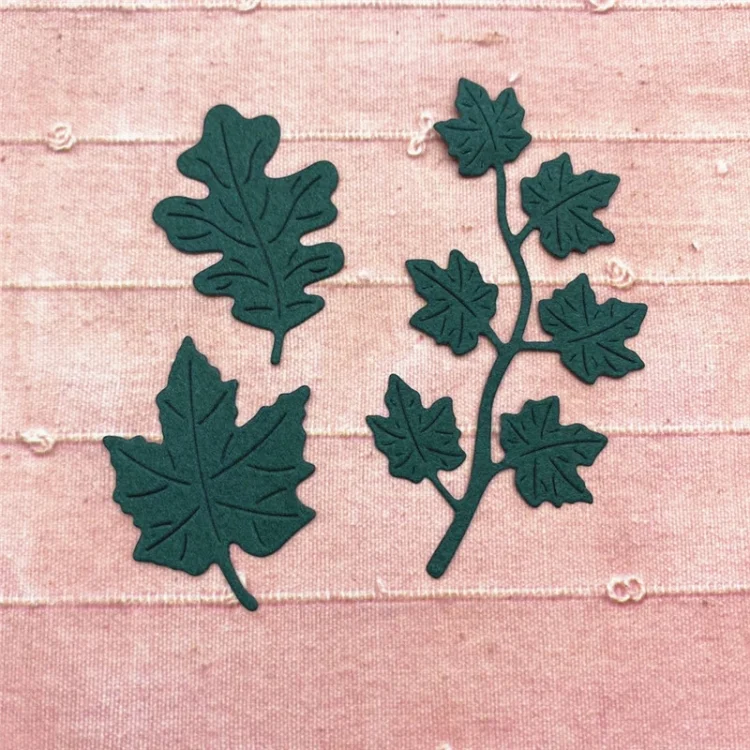 TBD06027560_3.webp Leaves Hand Scrapbooking Embossing Cutting Die - Image 4