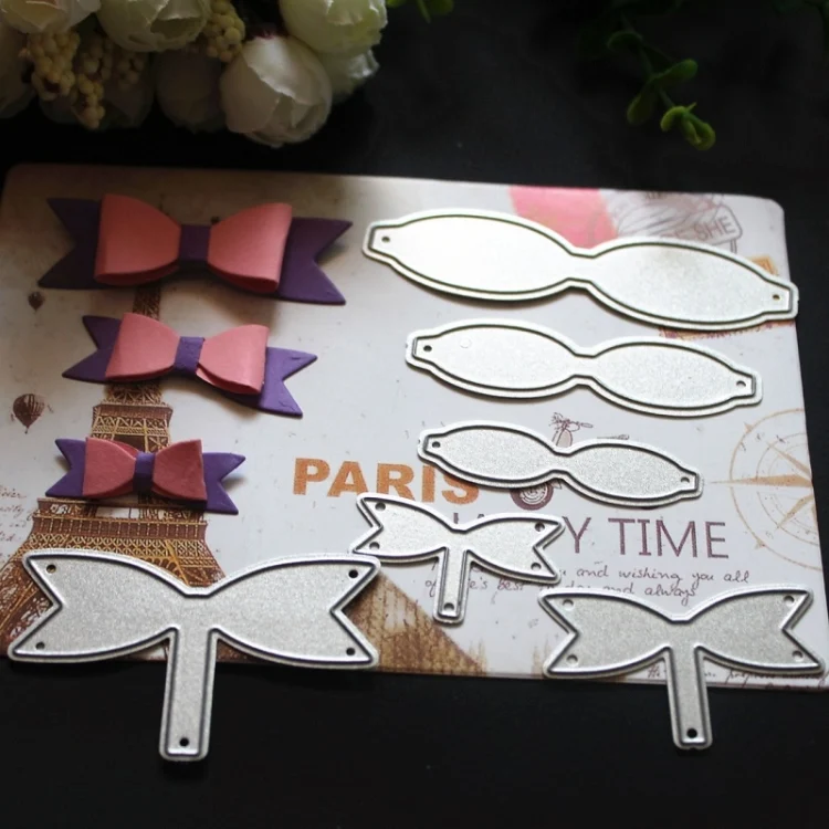 TBD06027564_2.webp Bow Knot Metal Embossing Cutting Die Set - Image 3