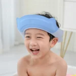 Shampoo Earmuffs Silicon Infant Wash Bath Cap Child Washing Hat