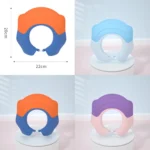 Shampoo Earmuffs Silicon Infant Wash Bath Cap Child Washing Hat - Image 2
