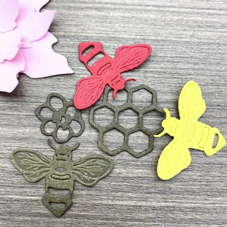 TBD06027567_2.webp Bee Hive Handicraft Embossing Cutting Die - Image 3