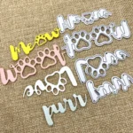 Letter Fabric Leather Hand Cutting Die - Image 3