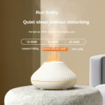 DQ705 Volcanic Flame Aroma Diffuser Essential Oil Lamp Air Humidifier with Color Night Light - Image 5