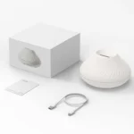 DQ705 Volcanic Flame Aroma Diffuser Essential Oil Lamp Air Humidifier with Color Night Light - Image 6