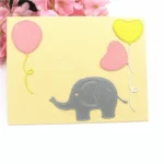 Elephant Paper Art Leather Cutting Die Paper Quilling Tool - Image 4