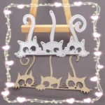Three Kittens Metal Embossing Cutting Die - Image 3