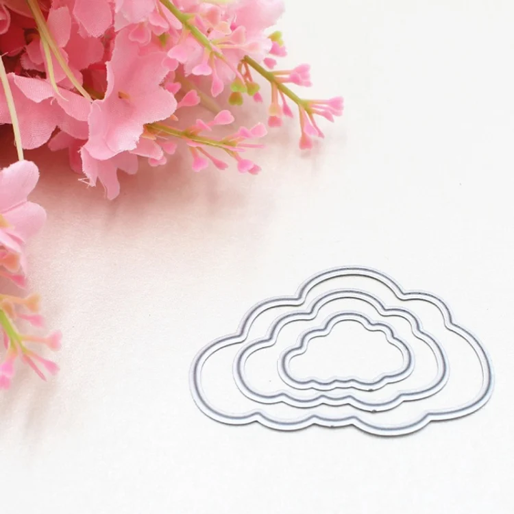 TBD06027575_2.webp Three Clouds Metal Embossing Cutting Die Paper Quilling Die - Image 3