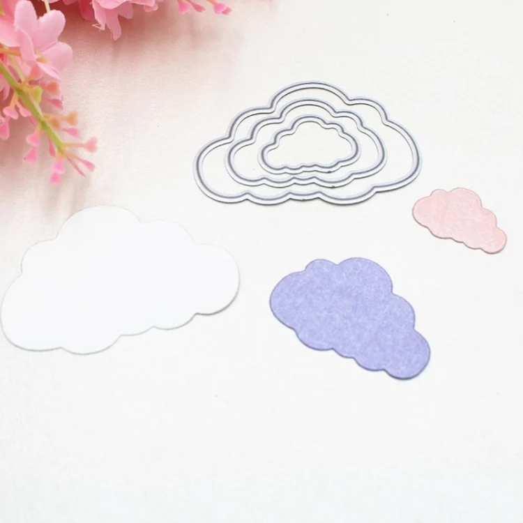TBD06027575_3.webp Three Clouds Metal Embossing Cutting Die Paper Quilling Die - Image 4