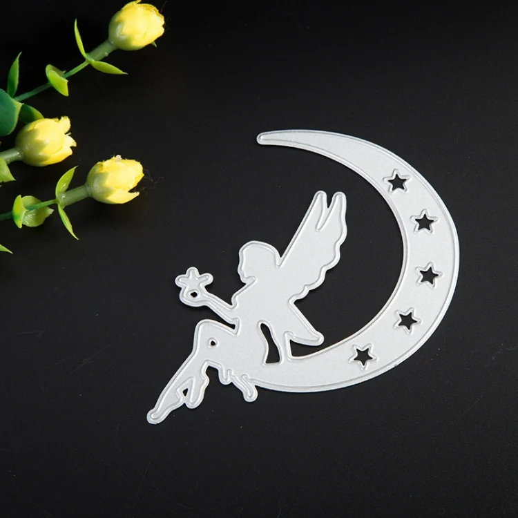 TBD06027581_1.webp Moon Girl Metal Embossing Cutting Die - Image 2