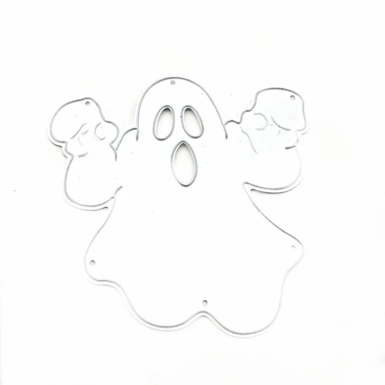 TBD06027589_1.webp Halloween Ghost Horror Hand Embossing Cutting Die - Image 2