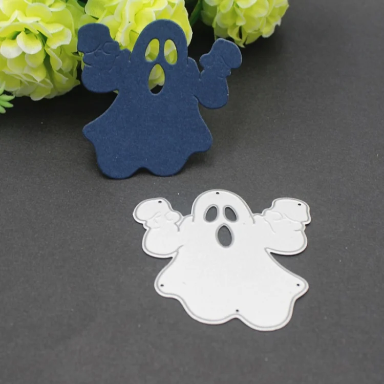 TBD06027589_3.webp Halloween Ghost Horror Hand Embossing Cutting Die - Image 4
