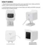 Surveillance Camera Silicone Cover for Wyze Cam V3 - Image 4