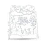Christmas Embossing Craft Scrapbooking Cutter Die - Image 2