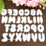 26 Letters Handmade Fabric Leather Cutting Die Paper Quilling Tool - Image 4