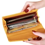 87P Litchi Pattern Multifunctional Large Capacity Wallet Phone Bag - Image 6