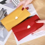 87P Litchi Pattern Multifunctional Large Capacity Wallet Phone Bag - Image 7