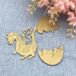 Dinosaur Egg Metal Embossed Paper Art Leather Cutting Die - Image 4