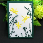 Three Dragonflies Metal Embossing Cutting Die - Image 5