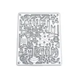 Christmas Alphabet Scrapbook Cutting Die - Image 2