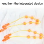 3PCS Plastic Back Puller Shoulder Waist Back Manual Roller Massager, Style: - Image 5