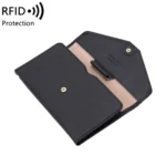 1655 RFID Anti-magnetic Anti-theft Passport Bag Document Bag Card Bag - Image 3