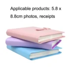 CAIUL 3 Inch PU Leather Photo Album Photo Collection Commemorative Book - Image 4