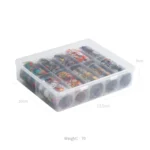 TZ0257 4x100cm Halloween Christmas Nail Art Starry Sticker Set without Nails - Image 3