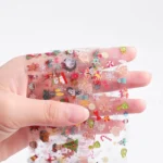 TZ0257 4x100cm Halloween Christmas Nail Art Starry Sticker Set without Nails - Image 4