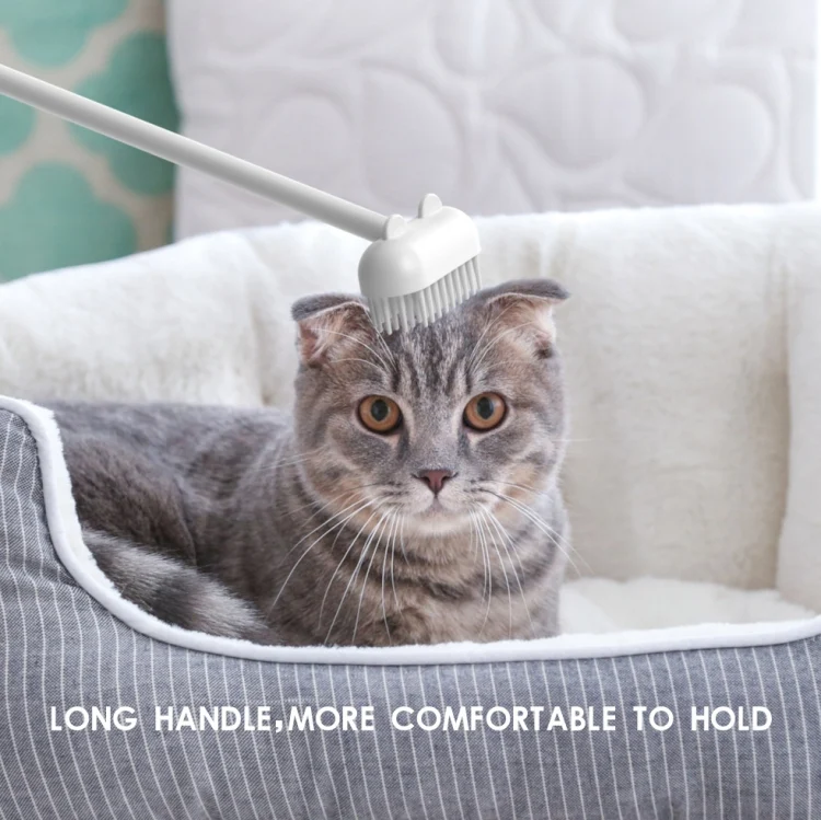 TBD0602767001_B5.webp Pet Cat and Dog Supplies Long Handle Comb With Base - Image 6