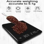 Household LED Electronic Coffee Scale - Image 6
