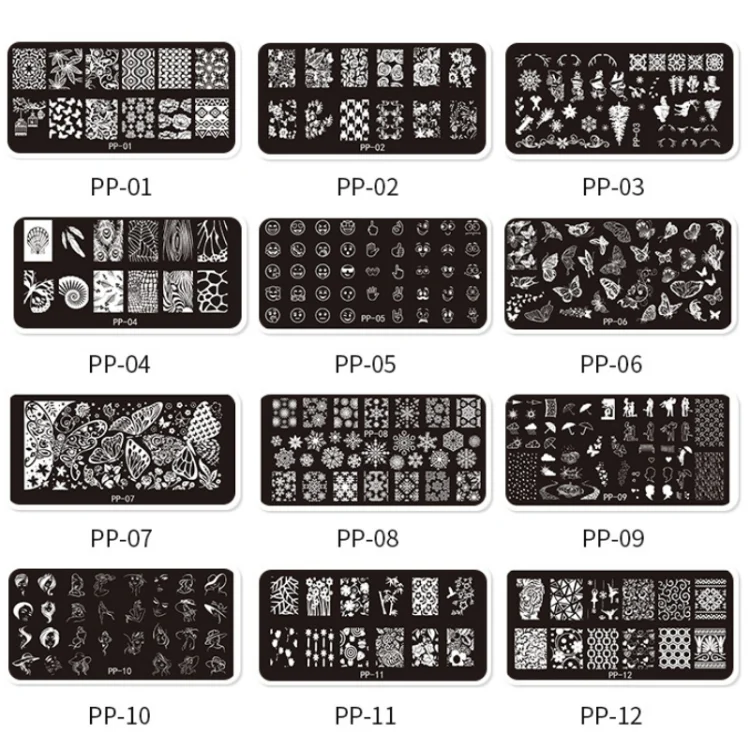 TBD0602770101A_1.webp Butterfly Dream Nail Art Printed Steel Plate - Image 5