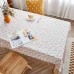 Rural Farm PVC Paper Waterproof Oil Wash Desktop Table Cloth